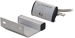 Track-Mount Overhead Door Magnetic Contact NC, 3in Gap, 36in Leads, NC