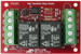 High-Sensitivity Relay Board, SPDT, 12/24VDC, 1mA Trigger