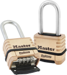 Resettable Brass Padlock Boxed 2-1/16in