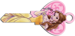 Disney Belle Heart Shape