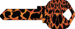 Happy Keys Tiger Print