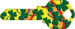 Happy Keys Rainbow Clover