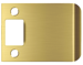 3in x 2-3/4in Extended Full Lip Strike, 605/US3 Bright Brass Plated