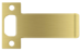 4in Extended Lip T-Strike, 605/US3 Polish Brass