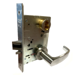 KIT - Storeroom Mortise Lock, LNL- LN Rose x L Lever, LFIC Large Format IC Prep, Less Core, Grade 1, 626/US26D Satin Chrome