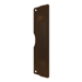 Latch Protector with Cut Out for Locks, 7in x 2-3/4in, 695/SP313 DU Duranodic Dark Brown