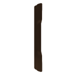 Narrow Latch Protector, 6in x 1-1/2in, 695/SP313 DU Duranodic Dark Brown
