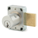 1-3/8in Door Deadbolt Lock, National D4292/ NA12 Keyway, Keyed Alike to 107, 7/8in Barrel Diameter, Grade 1, 626/US26D Satin Chrome