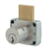 1-3/8in Drawer Deadbolt Lock, National D4292/ NA12 Keyway, Keyed Alike to 103, 7/8in Barrel Diameter, Grade 1, 626/US26D Satin Chrome