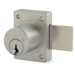 1-1/8in Door Deadbolt Lock, Schlage C Keyway, Keyed Different, 1-1/8in Barrel Diameter, Grade 1, 626/US26D Satin Chrome