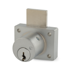 1-1/8in Drawer Deadbolt Lock, Schlage C, Keyed Alike to 101, 1-1/8in Barrel Diameter, Grade 1, 626/US26D Satin Chrome