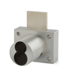 Schlage FSIC 1-7/16in Drawer Lock, Full Sized IC Prep, Less Core, 1-1/8in Barrel Diameter, Grade 1, 626/US26D Satin Chrome