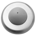 Wall Stop-Convex Wrought, 2-1/2in Diameter x 1in Projection, 630/US32D Stainless Steel