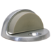 Dome Floor Stop, 1/4in x 1-7/8in Diameter Base x 1-1/8in High, Solid Cast Brass with Rubber Bumper, 626/US26D Satin Chrome