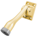 4in Kickdown Holder, Solid Cast Aluminum with Rubber Bumper, BRS Brass Spray Paint