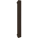 Narrow Latch Protector for Levers & Exit Devices, 8-7/8in x 1-1/2in, 695/SP313 DU Duranodic Dark Brown