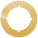 Scar Plate 2-1/8in Inside Diameter, 3-1/2in Outside Diameter, 1 Piece, 609/US5 609/US5 Antique Brass