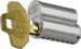 Best Cormax M Series 7-Pin Core, MJ1 Keyway, Non-Exclusive, Uncombinated, 626/US26D Satin Chrome
