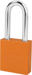 Padlock 2in Shackle Aluminum Orange