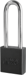 Padlock 3in Shackle Aluminum Black
