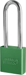 Padlock 3in Shackle Aluminum Green