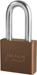 Padlock 2in Shackle Aluminum Brown