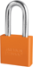Padlock 2in Shackle Aluminum Orange
