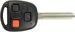 Toyota 3 Button Remote Head Key