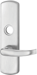 17 Nightlatch Lever Trim for 98/99 Rim and Vertical Rod Exits, LHR Left Hand Reverse/Reversible Handing, 626/US26D Satin Chrome