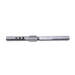 Swivel Spindle, 9/32in Square, 4-3/4in Long, Threaded 3/8-20 Both Ends, with One 3/8in Solid Center and 3 Pin Holes