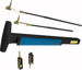 Narrow Stile CVR Concealed Vertical Rod Exit Device, Exit Only No Trim, 36in x Adjustable 80in to 100in, Hex Dogging, Grade 1, 711/315 Flat Black
