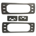 Glass Bead Shim Kit for 8888 Rim Exit, 1/4in Thick, 689/EN Sprayed Aluminum