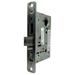 Entrance Mortise Lock Body Only, 2-3/4in Backset, Less Cylinder/Less Trim, Grade 1, 626/US26D Satin Chrome