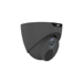 4MP Network IR Fixed Turret Camera (2.8mm,Premier Protection, LightHunter, Metal, 30m IR, PoE, Built-in Mic, SD), Black