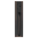 Escutcheon Pull Less Cylinder, 695/SP313 Painted Dark Bronze