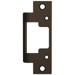 Faceplate 4-7/8in x 1-1/4in, Radius Corner, Cylindrical Latches, Aluminum Frame, 8000/8300 Series, 613/US10B Dark Bronze Toned