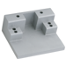 Mounting Bracket (2 Step) for COR52 Coordinator, 689/SP28 Satin Aluminum (1 Each)