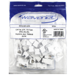Cat5e Keystone Jacks (25-Pack) - Blue
