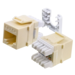 Cat5E Keystone Jack (EA) - Light Almond