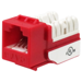 Cat6 Keystone Jack (EA) - Red