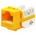 Cat6 Keystone Jack (EA) - Yellow
