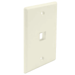 Faceplate 1 Keystone (25-Pack) - L. Almond
