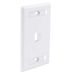Faceplate 1 Keystone (EA) - White