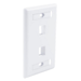 Faceplate 2 Keystone (EA) - White