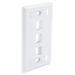 Faceplate 3 Keystone (EA) - White