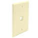 Faceplate 1 Keystone (25-Pack) - Ivory