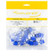 Cat6 Keystone Jacks (25 Pack) - Blue