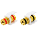 Keystone Speakers Posts (EA) - White