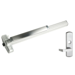 Chexit Delayed Rim Exit Device, 996L-NL Nightlatch Lever Trim, LHR Left Hand Reverse/Reversible Handing, 36in, Grade 1, 626/US26D Satin Chrome
