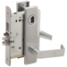 KIT - 06L Entry/Office Mortise Lock with Deadbolt, Small Format IC (SFIC), Less Core, 626/US26D Satin Chrome